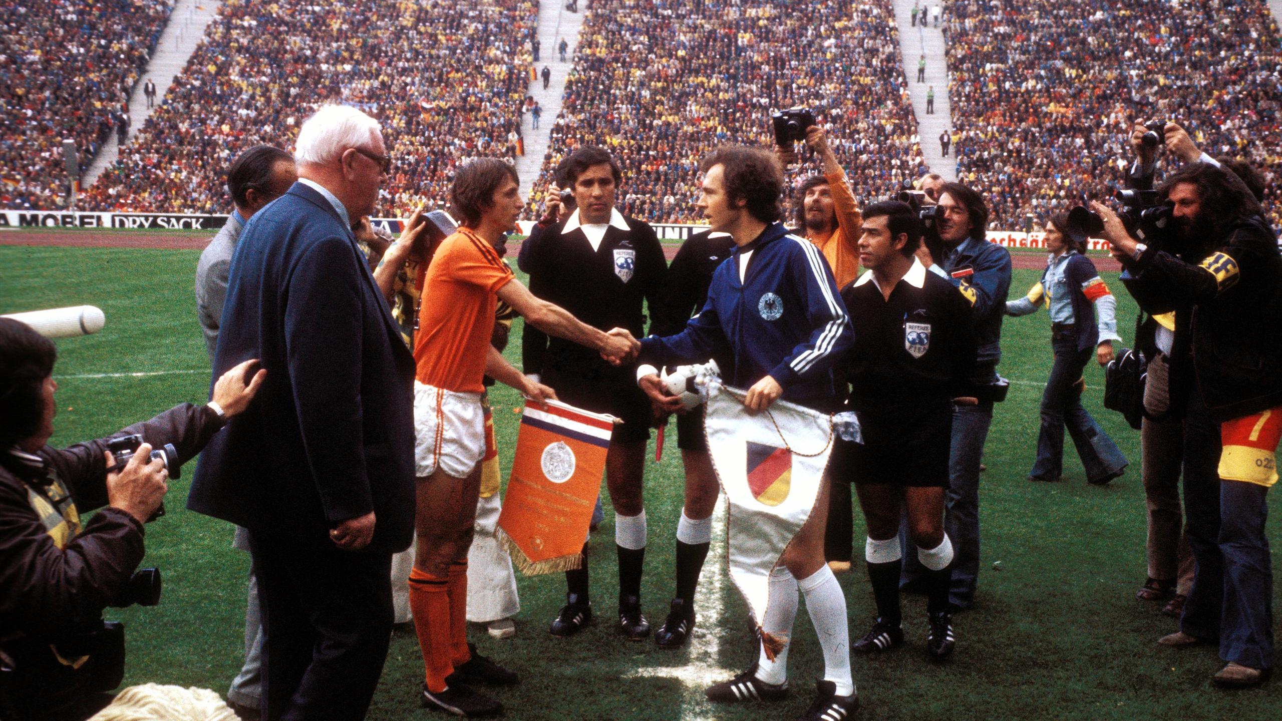El talento versus el carácter y una final inolvidable. Alemania 2 Holanda 1