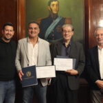 Con Alak y Víctor Hugo Morales, la Municipalidad homenajeó a Maradona a 40 años del “Gol del Siglo”