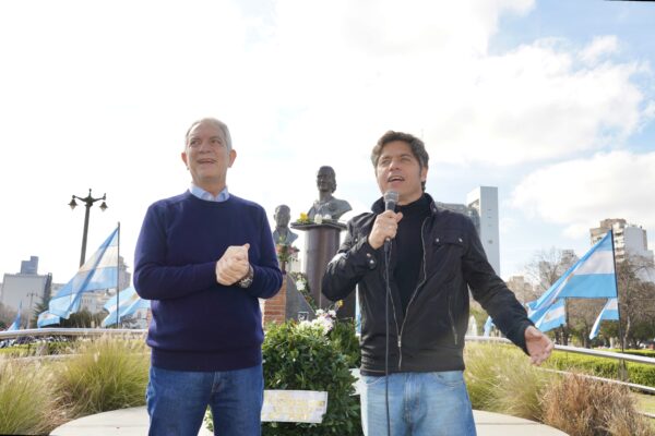 Homenajearon a Eva Perón en un acto encabezado por Kicillof y Alak
