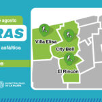 El Municipio avanza con obras de reparación y renovación vial en el norte de La Plata