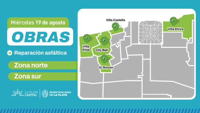 La Comuna extiende los trabajos de reparación y renovación asfáltica en los barrios