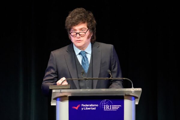 Milei disertó en Nueva York con eje en la defensa de los valores occidentales, la libertad económica y la seguridad estratégica