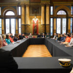 Reunión de prevención y gestión del riesgo ante emergencias en La Plata