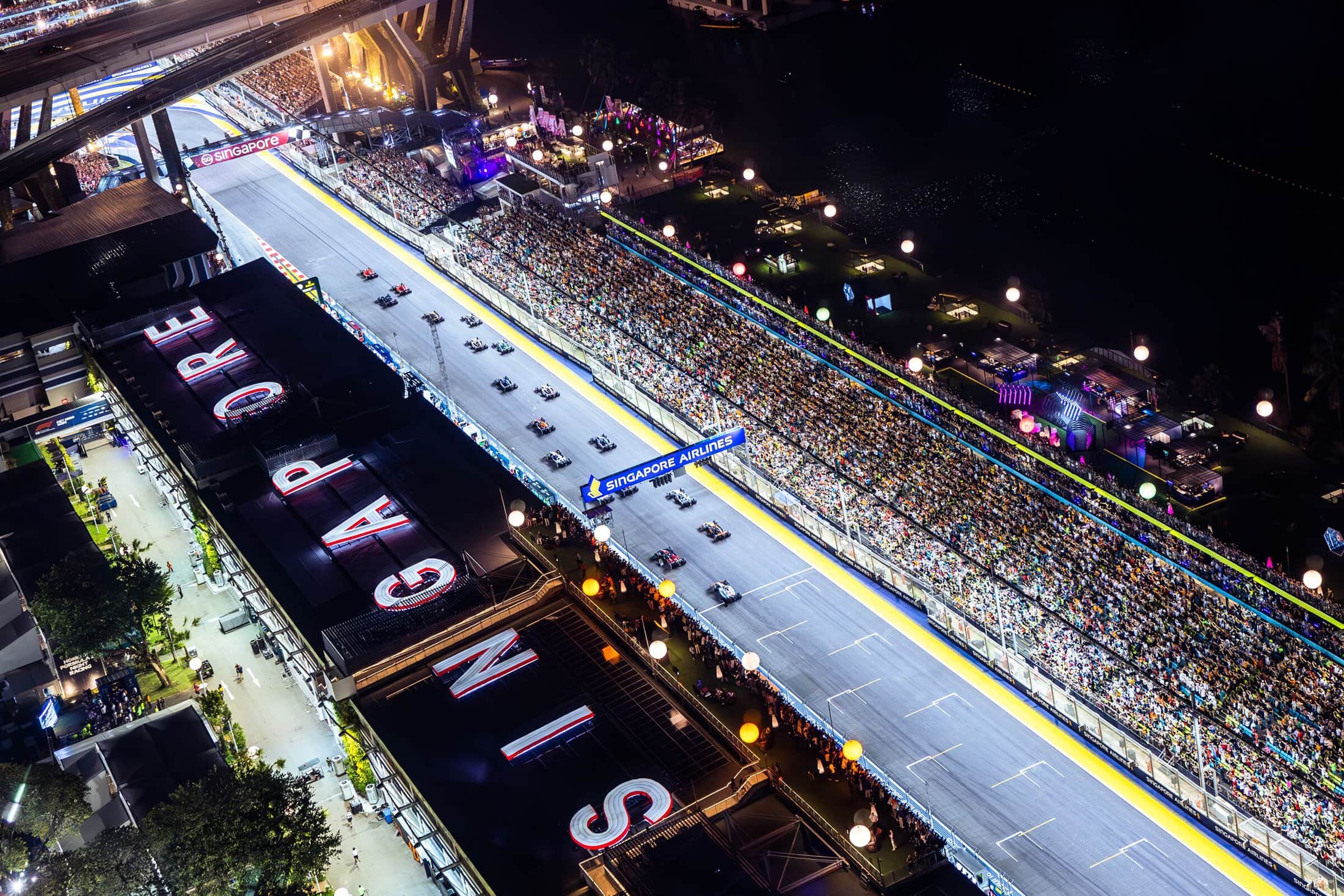 Fórmula 1: se viene Singapur, el decimoséptimo GP de la temporada